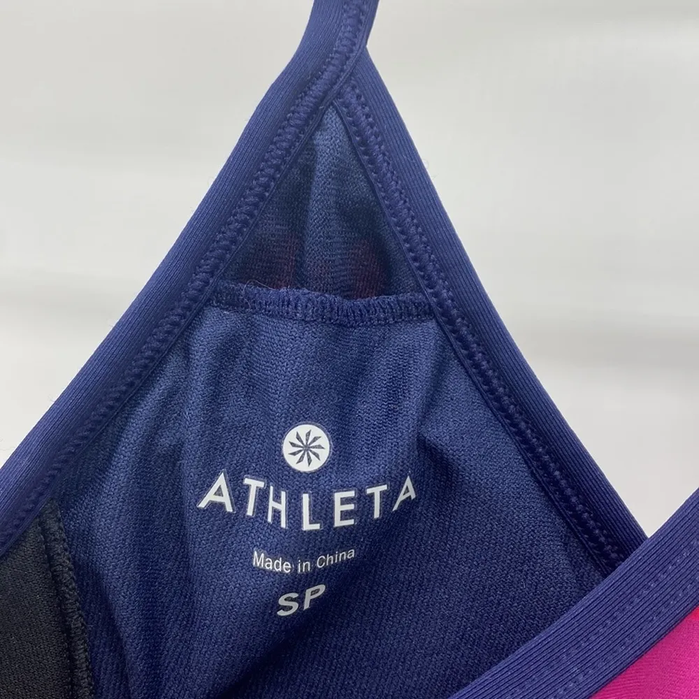 Athleta Shorebreak Athletic Floral Dress floral adjustable straps summer - Image 4