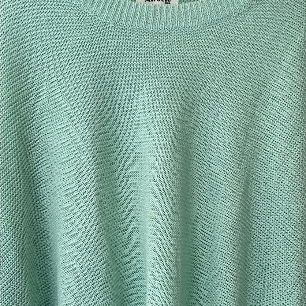 Miracle Mint Green Crew Neck Sweater Size undefined - Image 11
