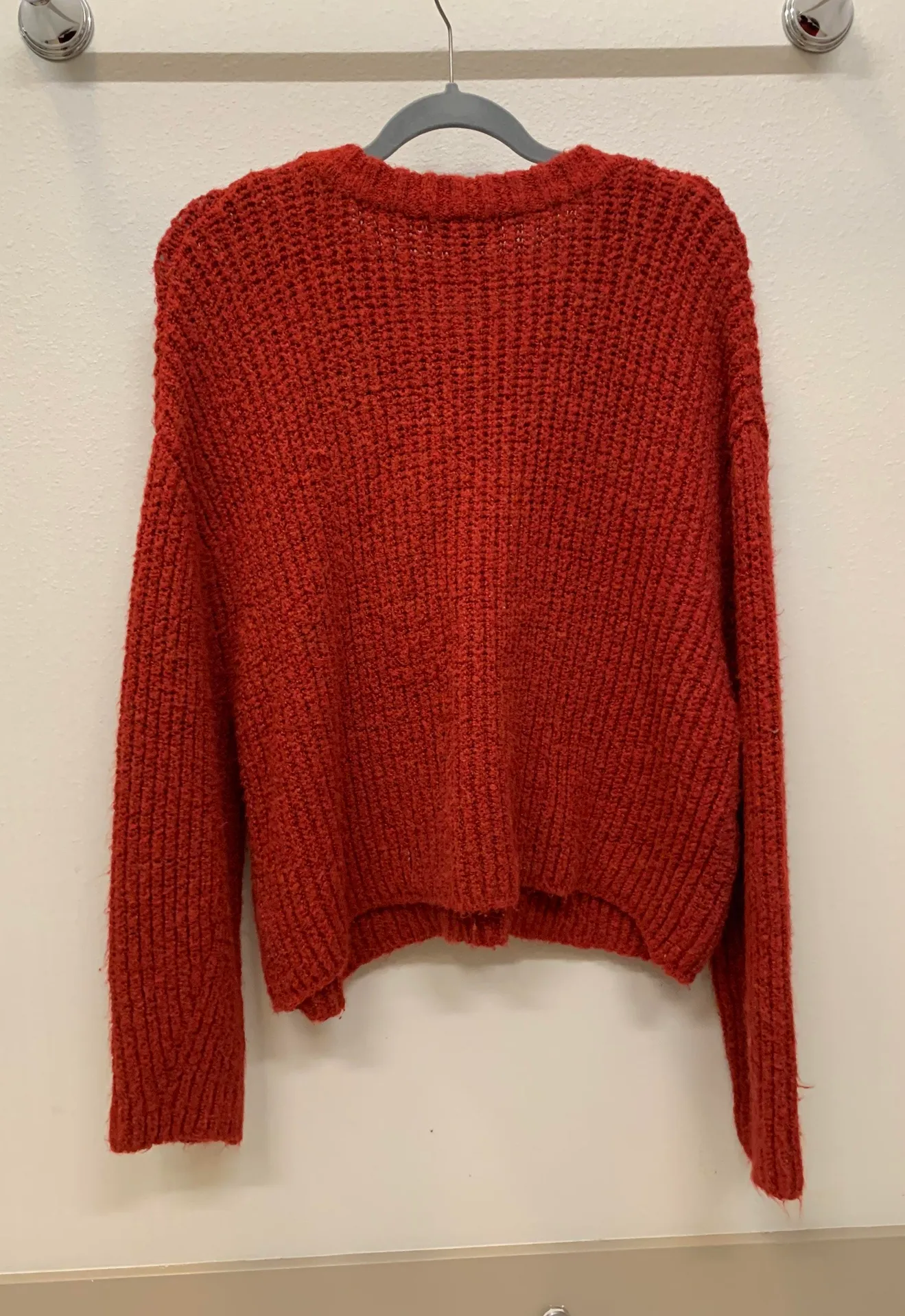 Primark Red Holiday Oversized Sweater - Image 3