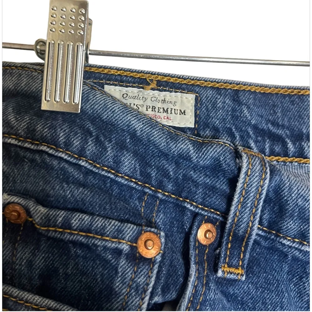 Levi's Premium WEDGIE STRAIGHT FIT WOMEN'S
JEANS BUTTON FLY size 26 - Image 7