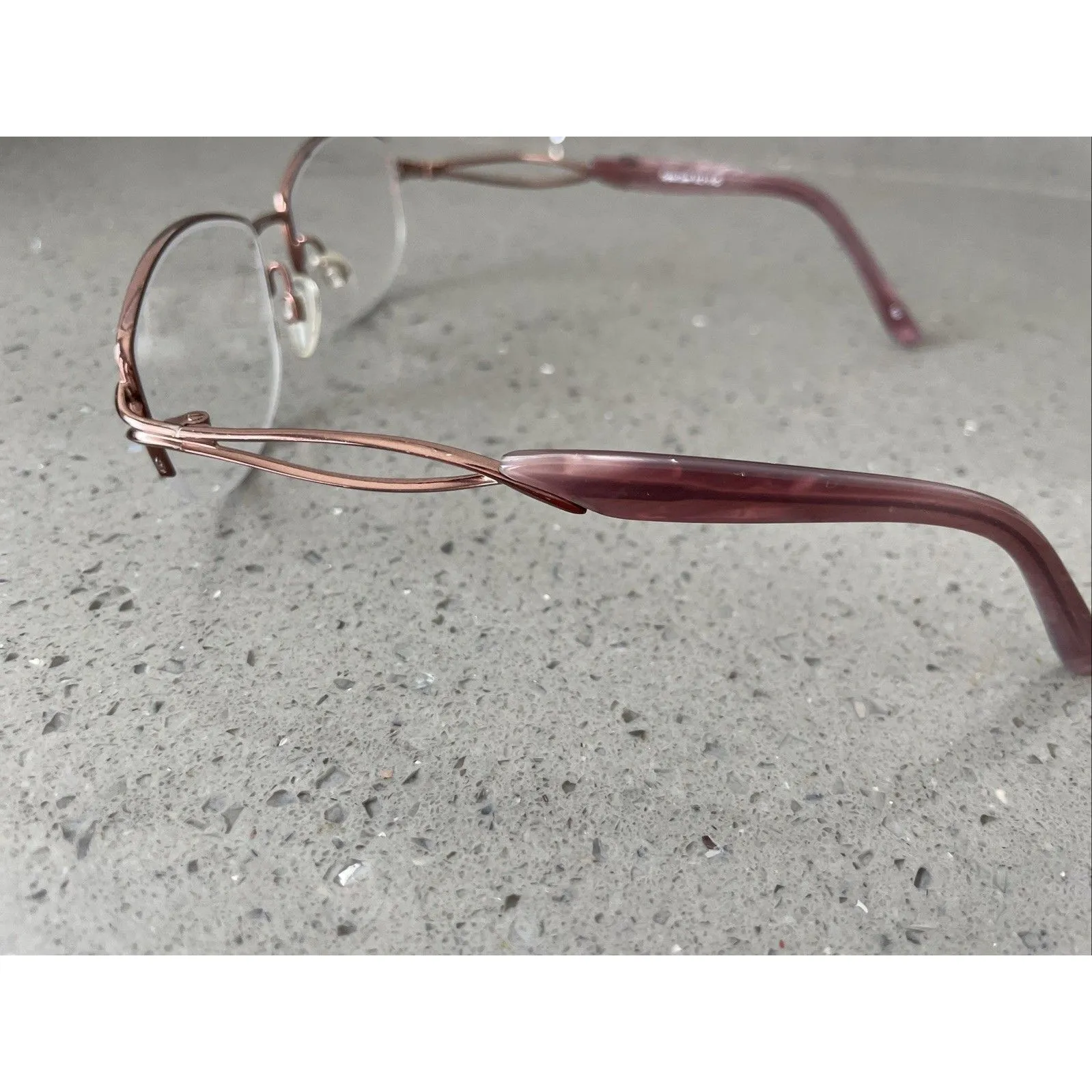 SOPHIA LOREN Bronze Eyeglass Frames ONLY M210 Zyloware 118 Violet 52 - Image 3