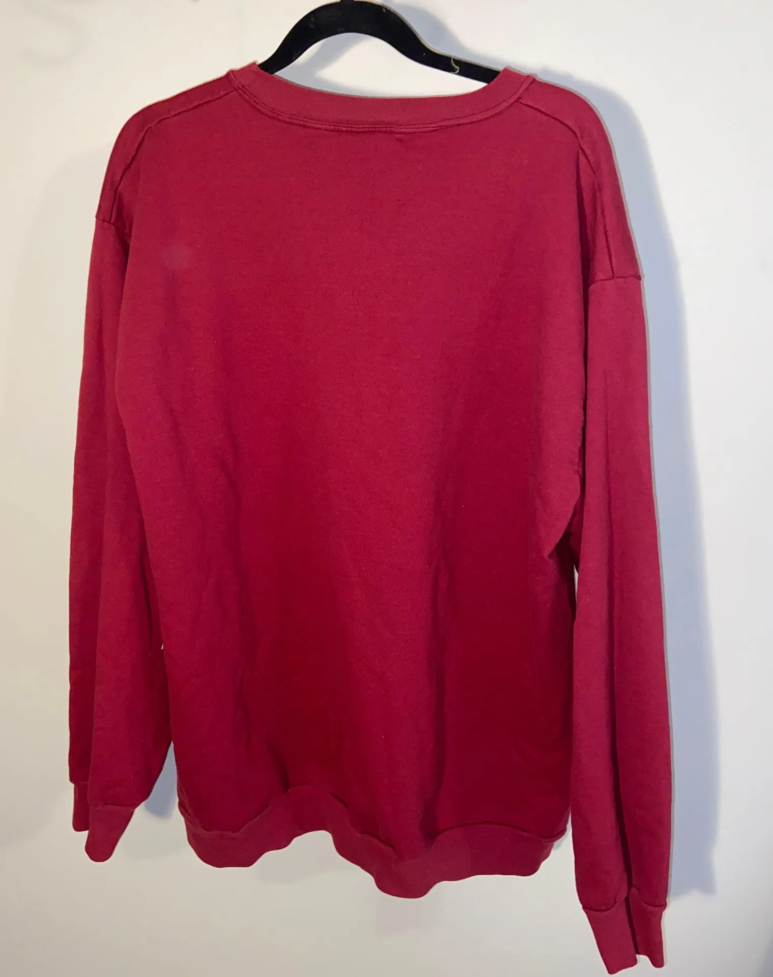 Red Swearshirt Size 3X - Image 3