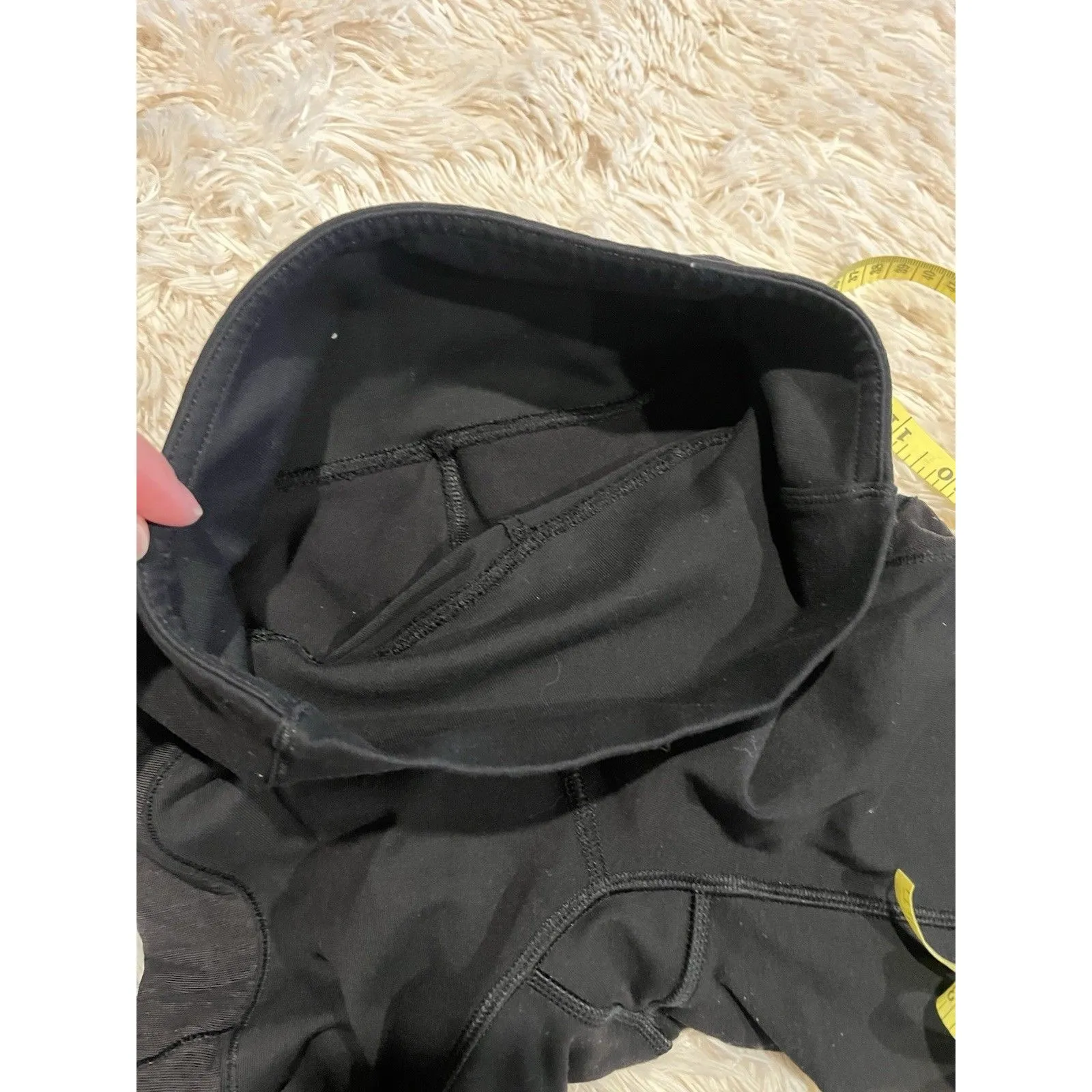 Lululemon pants yoga stretch waist pocket black Size 20x29 See Pics For Size - Image 10