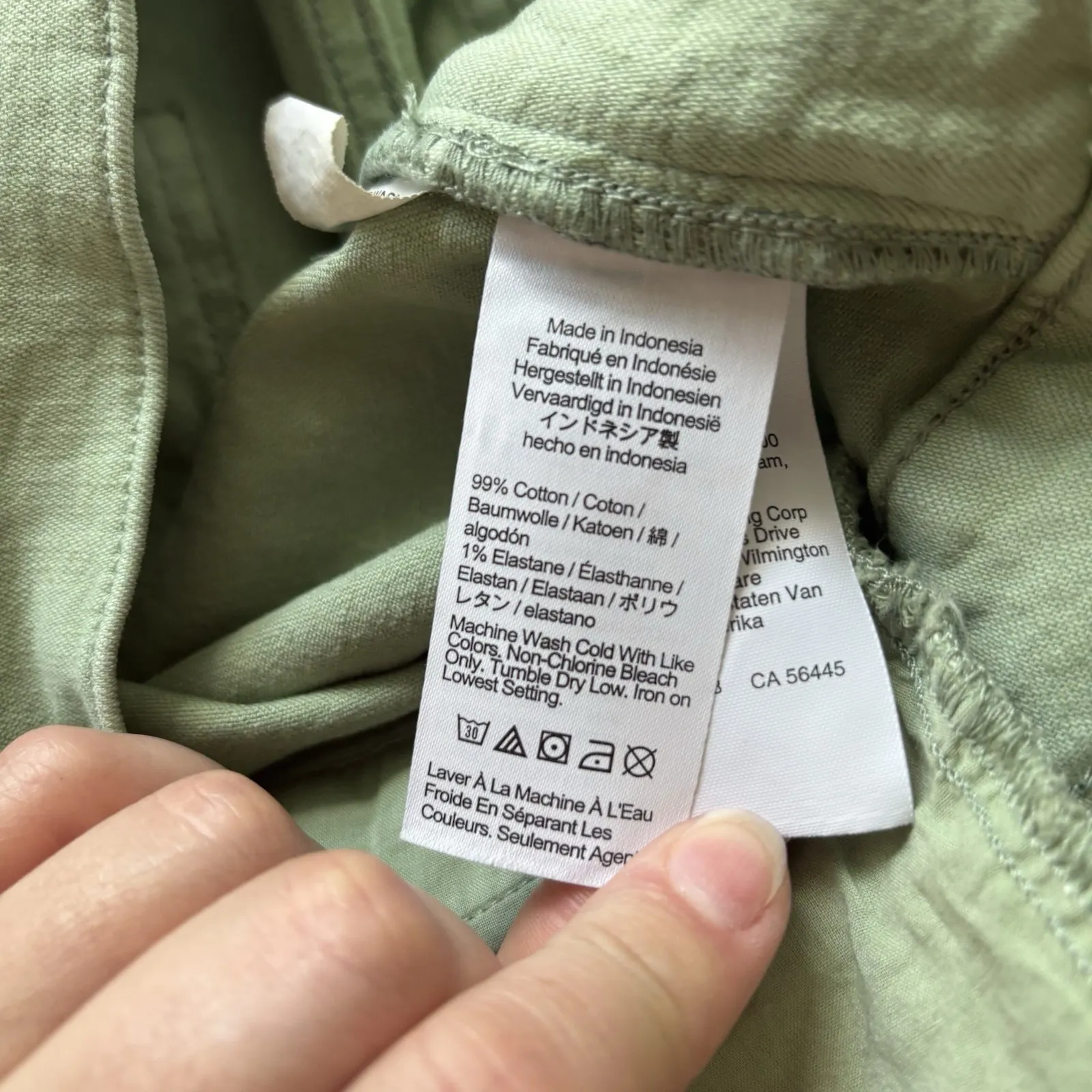 Madewell The Emmett Wide-Leg Crop Pant: Welt Pocket‎ Edition 30 X 27 Pistachio - Image 7