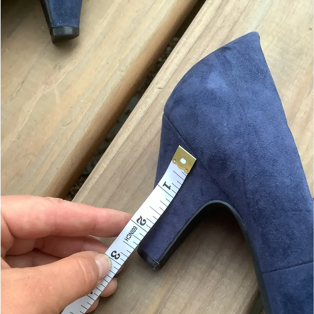 Women’s pumps on medium heel💙💙💙 Blue Size 10 - Image 9