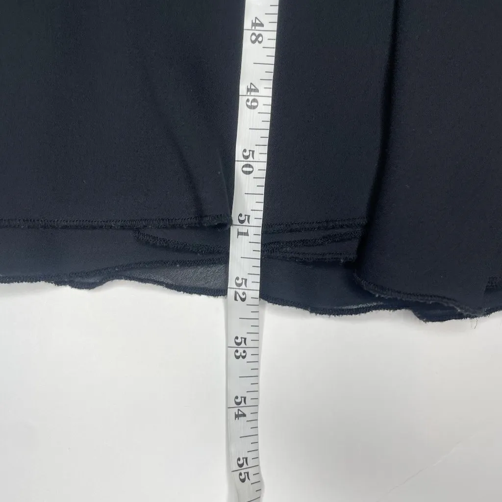 Vintage Dida International Sheer Black Maxi Shirt Dress Belted 13/14 - Image 9