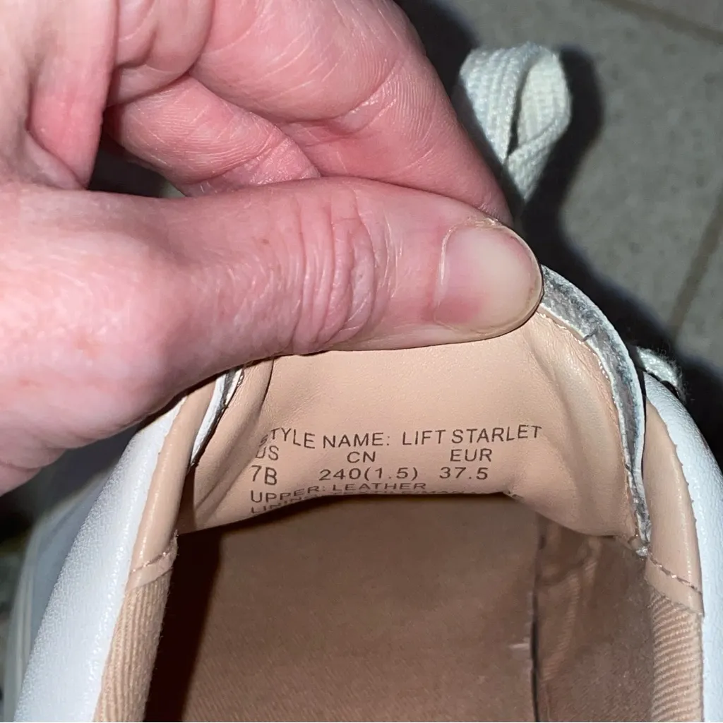 Kate Spade New York Lift Starlet Low-Top Sneakers Women Size 7 US 37.5 EU Casual - Image 10