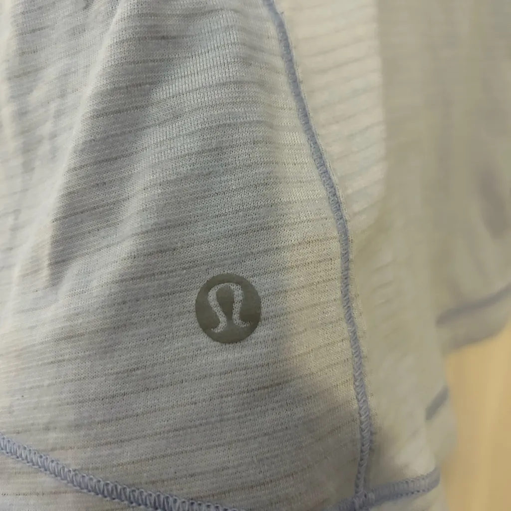 Lululemon Athletica Light Blue Long Sleeve Top - Image 3