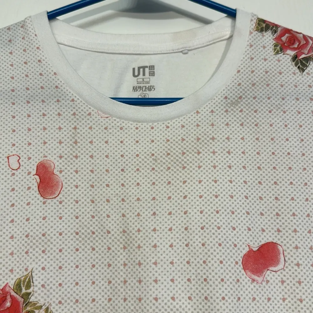 UNIQLO Rose of Versailles Anime Pullover Shirt Otaku Japan Geek Retro RARE Small - Image 4