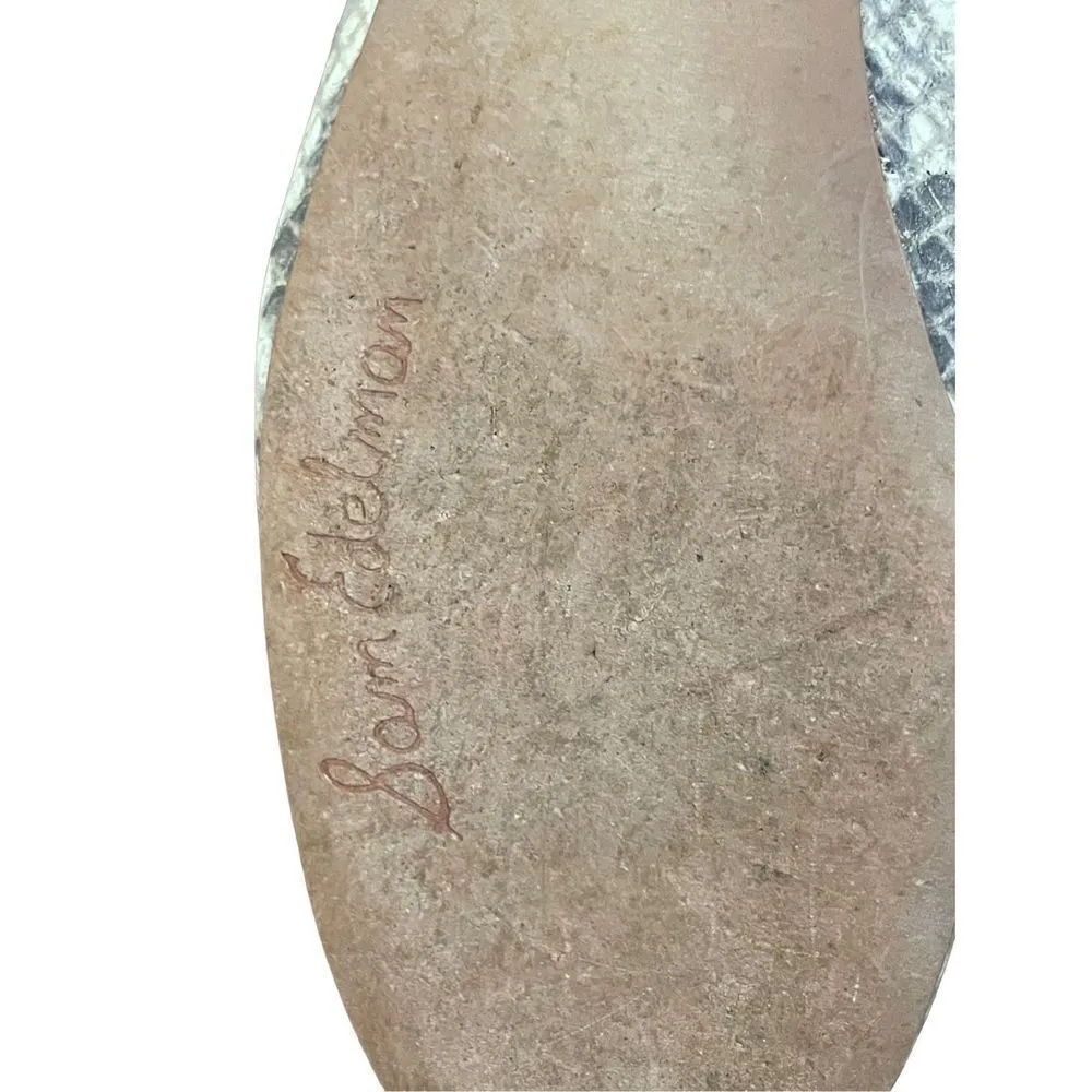 Sam Edelman Felicia snakeskin print leather ballet flats size 8.5 - Image 6