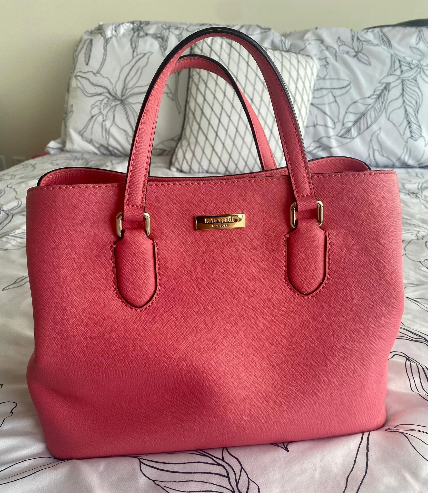 Pink Matching Bag And Wallet - Image 3