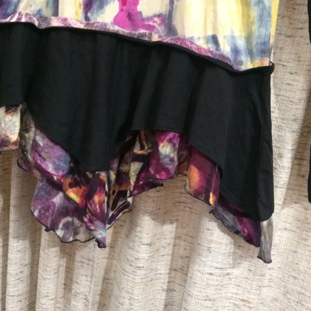 Sacred Threads Tie Dye Asymmetrical Tunic - Image 5