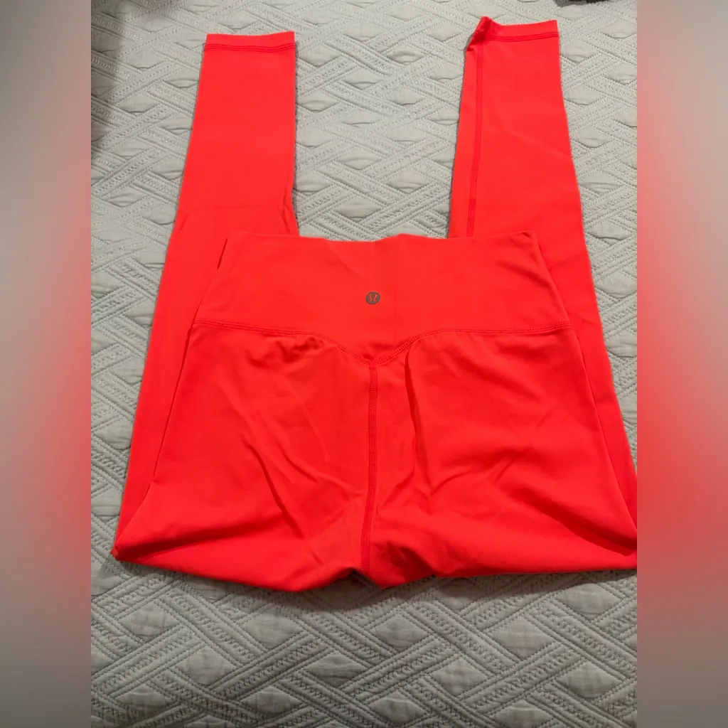 Lululemon Vibrant Red Leggings - Image 6