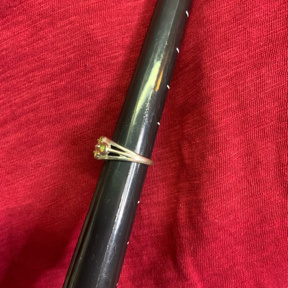 Peridot Sterling Silver Ring - Image 5