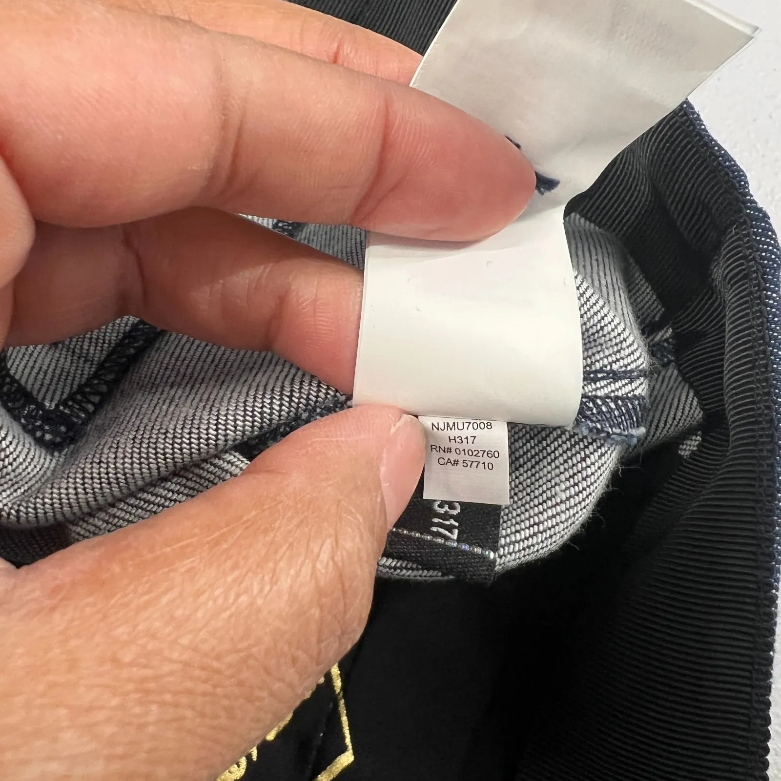 Kate Spade Broome Street Wide Leg Jeans Womens 29 Blue Button Front High Rise - Image 15