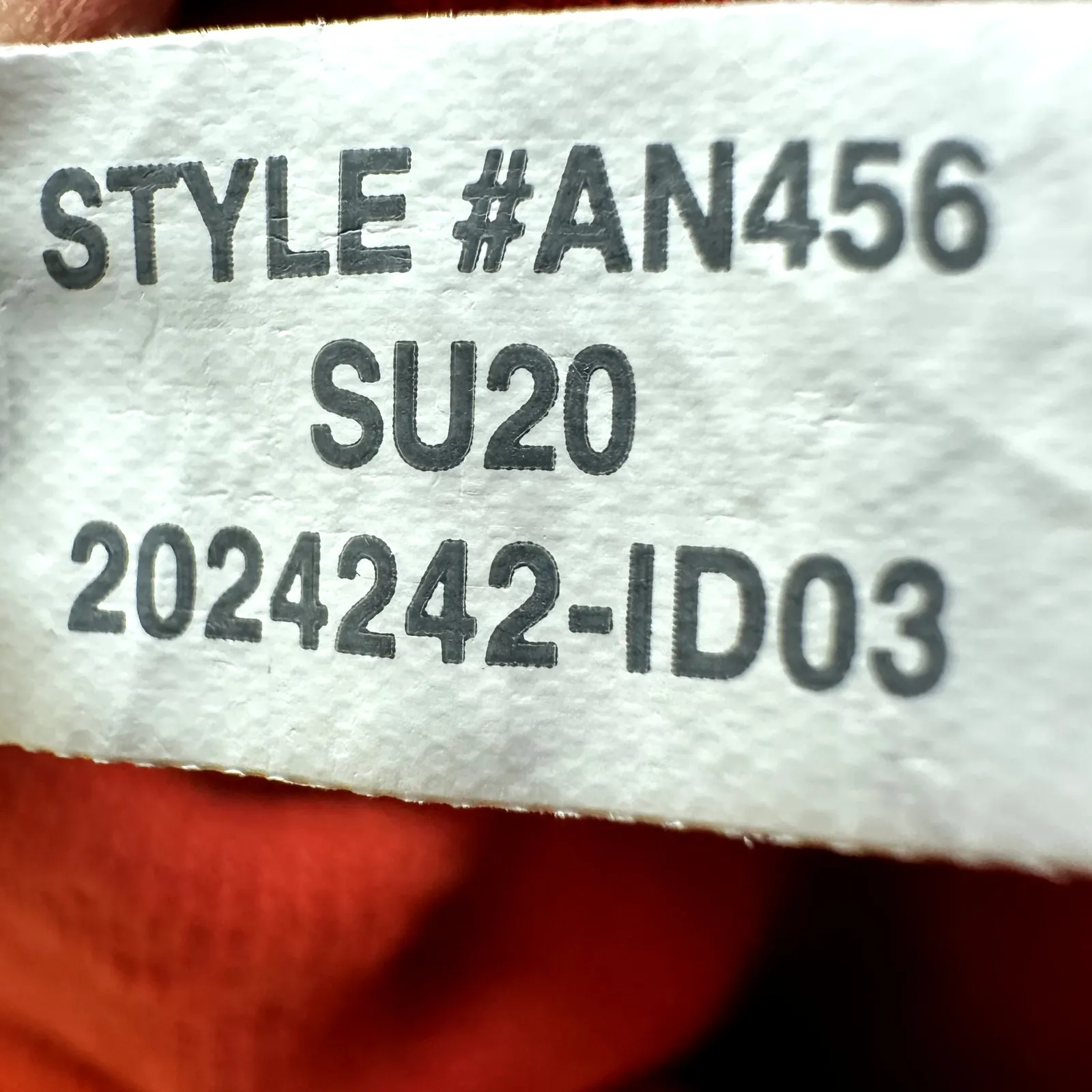 Madewell Westville Tank Top Slim Fit High Neck Fitted Knit Himalayan Orange XS - Image 5