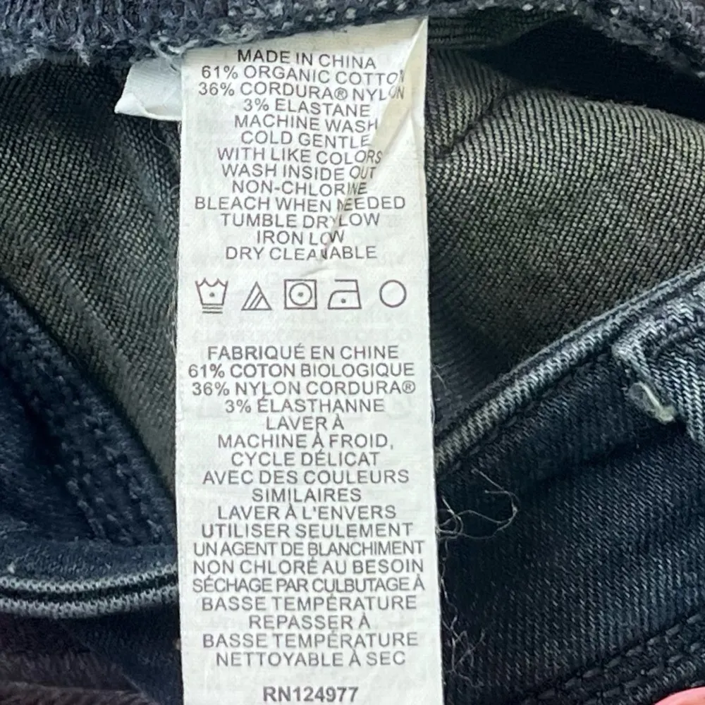 Prana Low Rise Skinny Jeans Medium Wash Stretchy Women’s Size 2 Solid Blue - Image 8