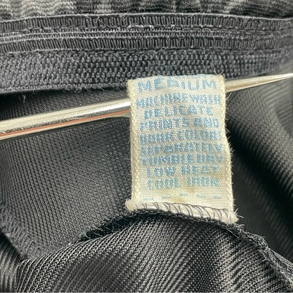 Vintage Vanity Fair Half Slip Black Lace Trim Retro Lingerie Size Medium Nylon - Image 7