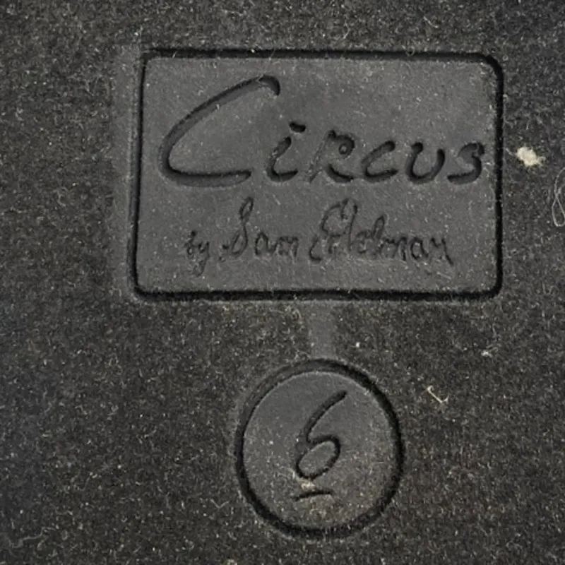 Circus by Sam Edelman Deana Black Sherpa Slip On Chunky Platform Loafers Shoes 6 - Image 5