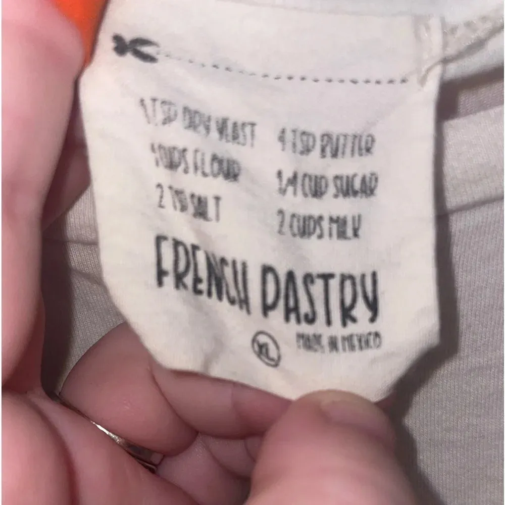 French Pastry Flower Crop Top Size xL​​​ - Image 4