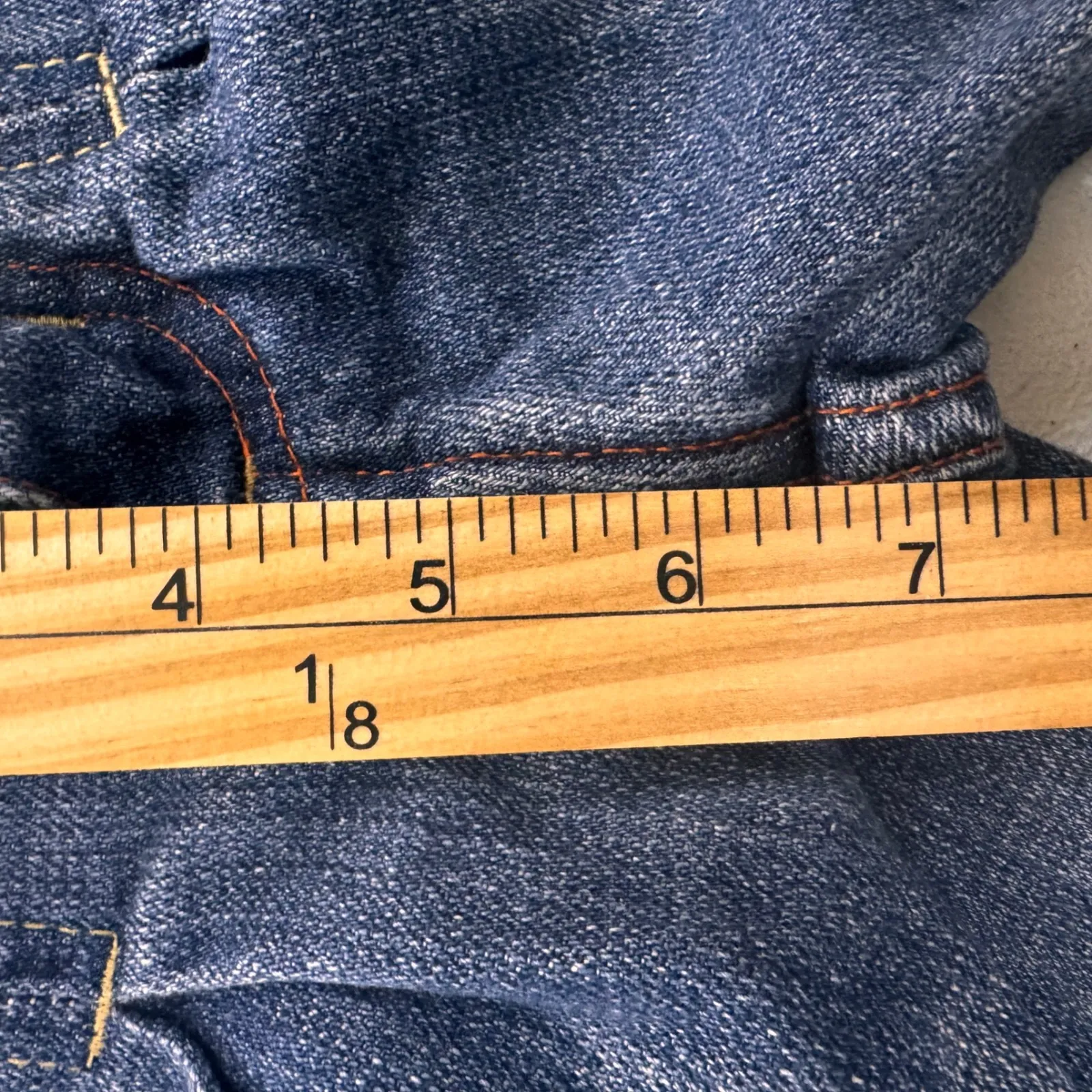 Y2k YULUCA Cutoff Shorts Lace Trim Cuffed‎ Casual Summer Womens sz S - Image 4