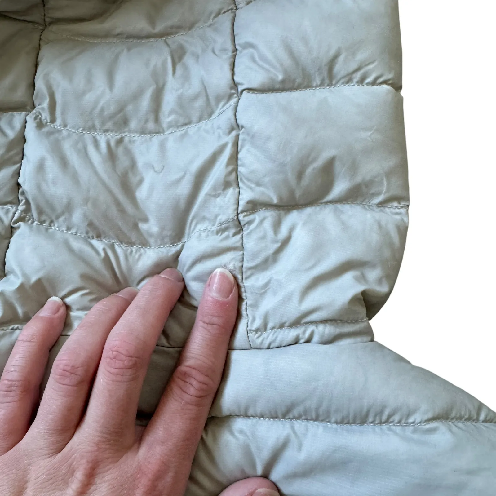 The North Face Down Puffer Park Light Grey - Image 9