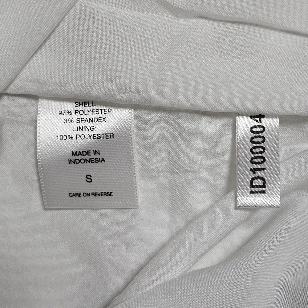 NY& CO Black & Ivory Geo Sleeveless Shift Dress Size Small - Image 7