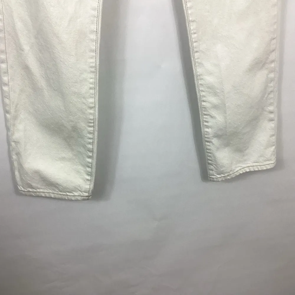 Frame Le Slouch Ecru Jeans Size 28 - Image 4