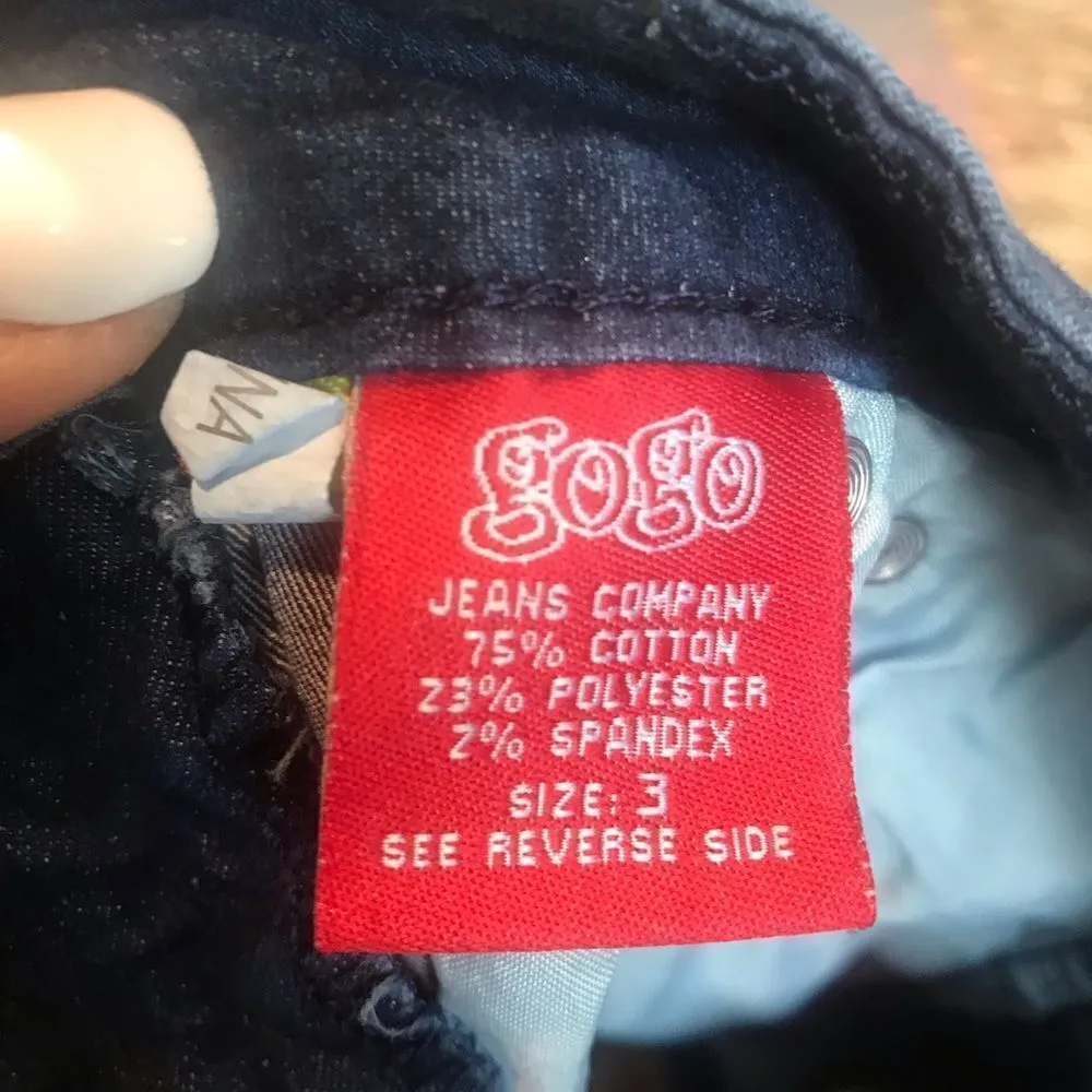 Gogo star denim shorts size 3 women’s Blue - Image 8