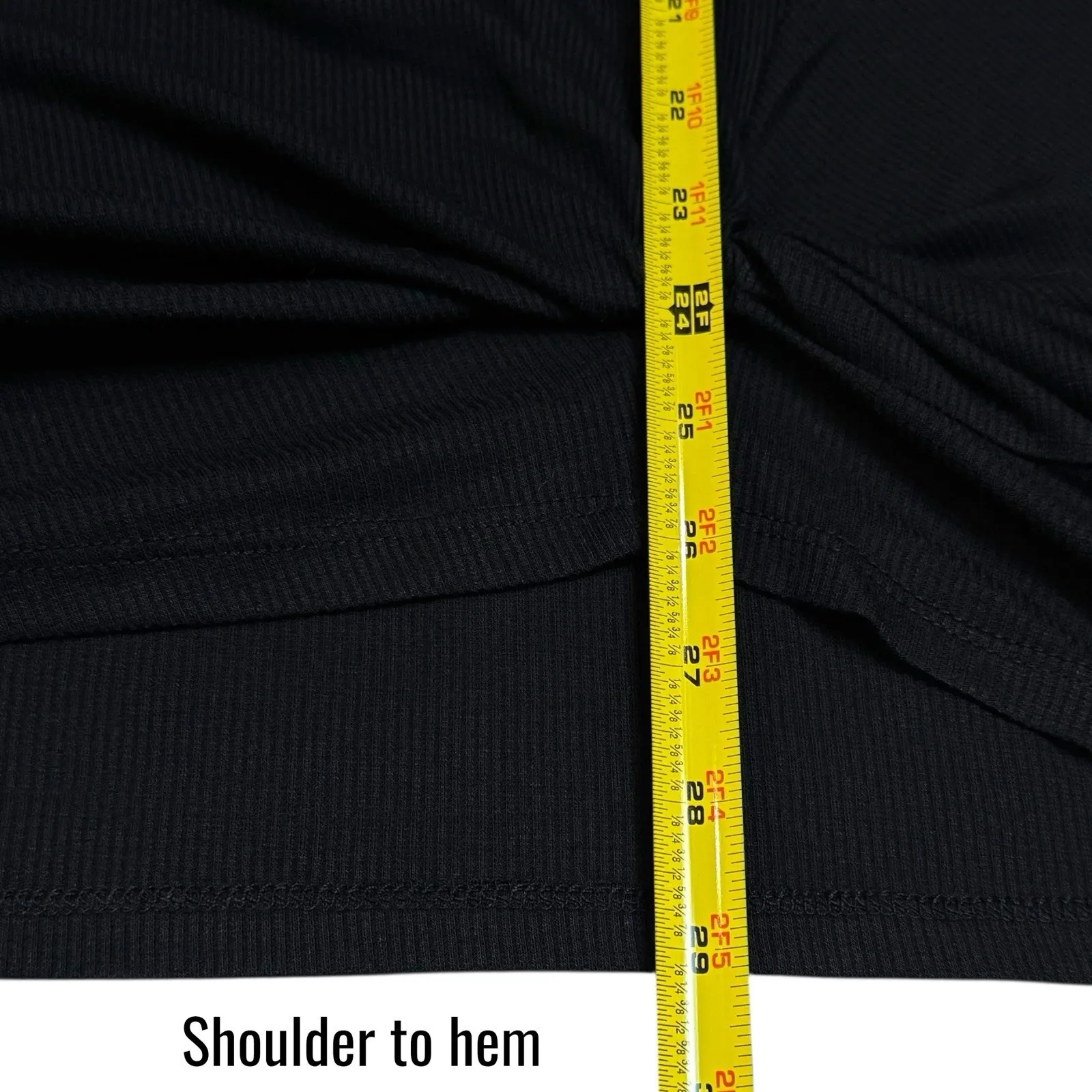 NEW Green Tea Twist Front Tunic Top Ribbed Short Sleeve Round Neck Stretch XXL - Image 10