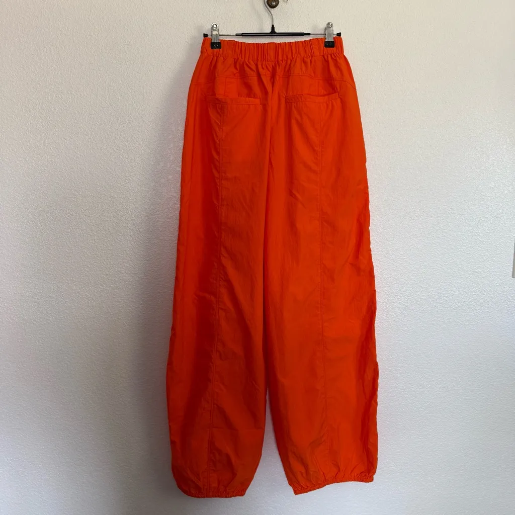Free People Movement in The Wildflowers Jogger Parachute Pant Small Blood Orange - Image 6