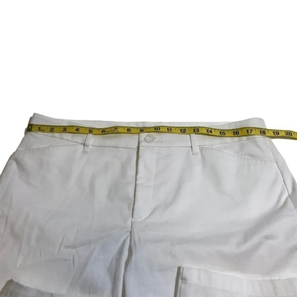 NWOT  White Cropped Ankle Pants New - Image 6