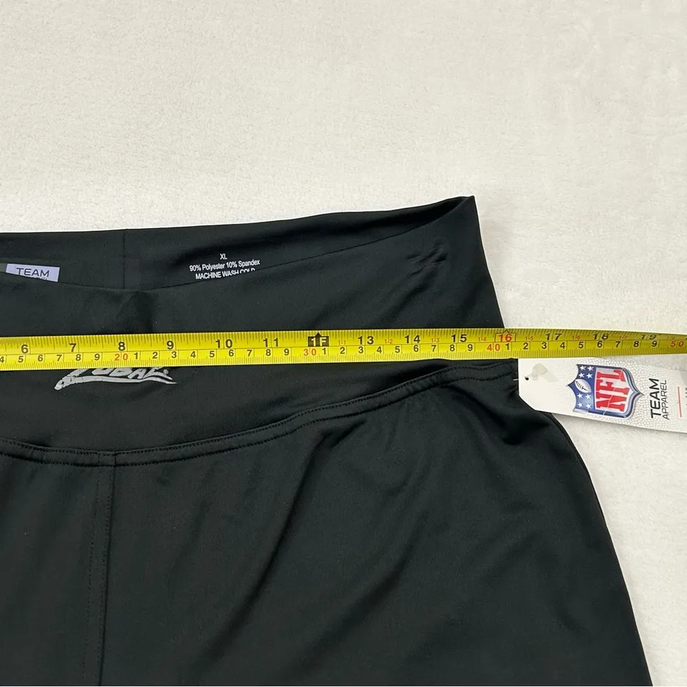 Philadelphia Eagles NFL Football Zubaz Black Athletic Yoga Pants Women’s Size XL - Image 8