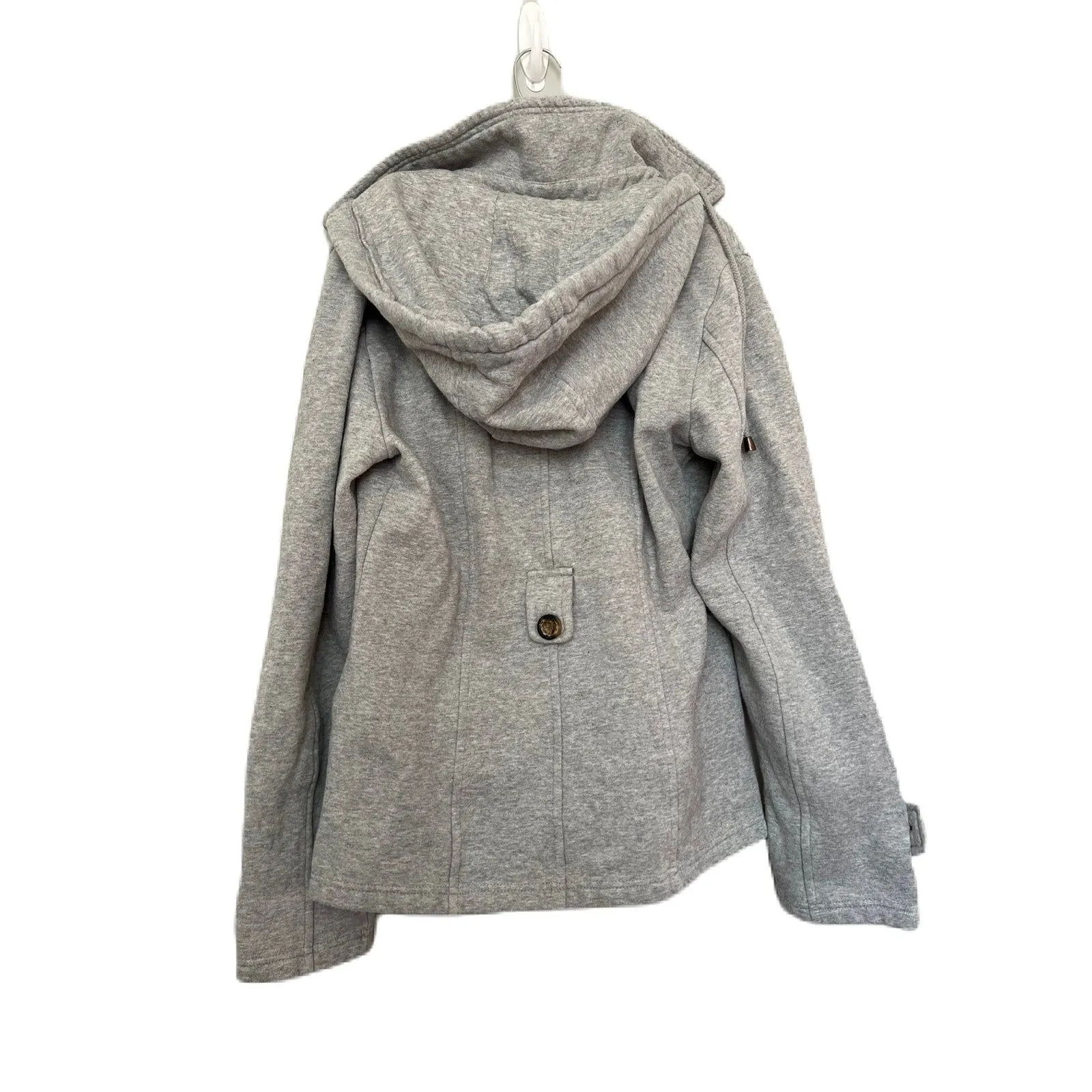 Sebby sweat material pea coat‎ with hood size L - Image 2