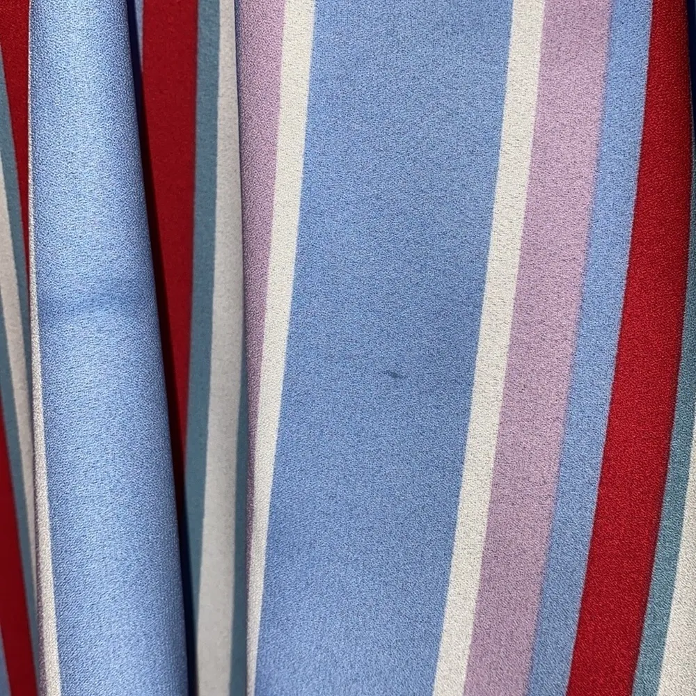 Buddy Love medium striped shift lined dress NWT Blue - Image 16