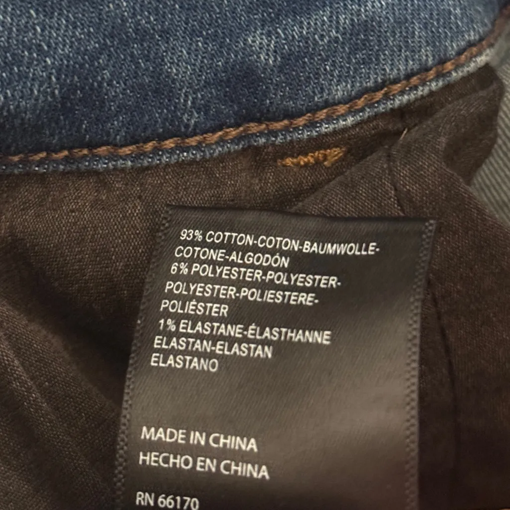 Free People CRVY 2nd Ave One Piece Denim Jumpsuit Flare Size 10 Women’s Western - Image 8