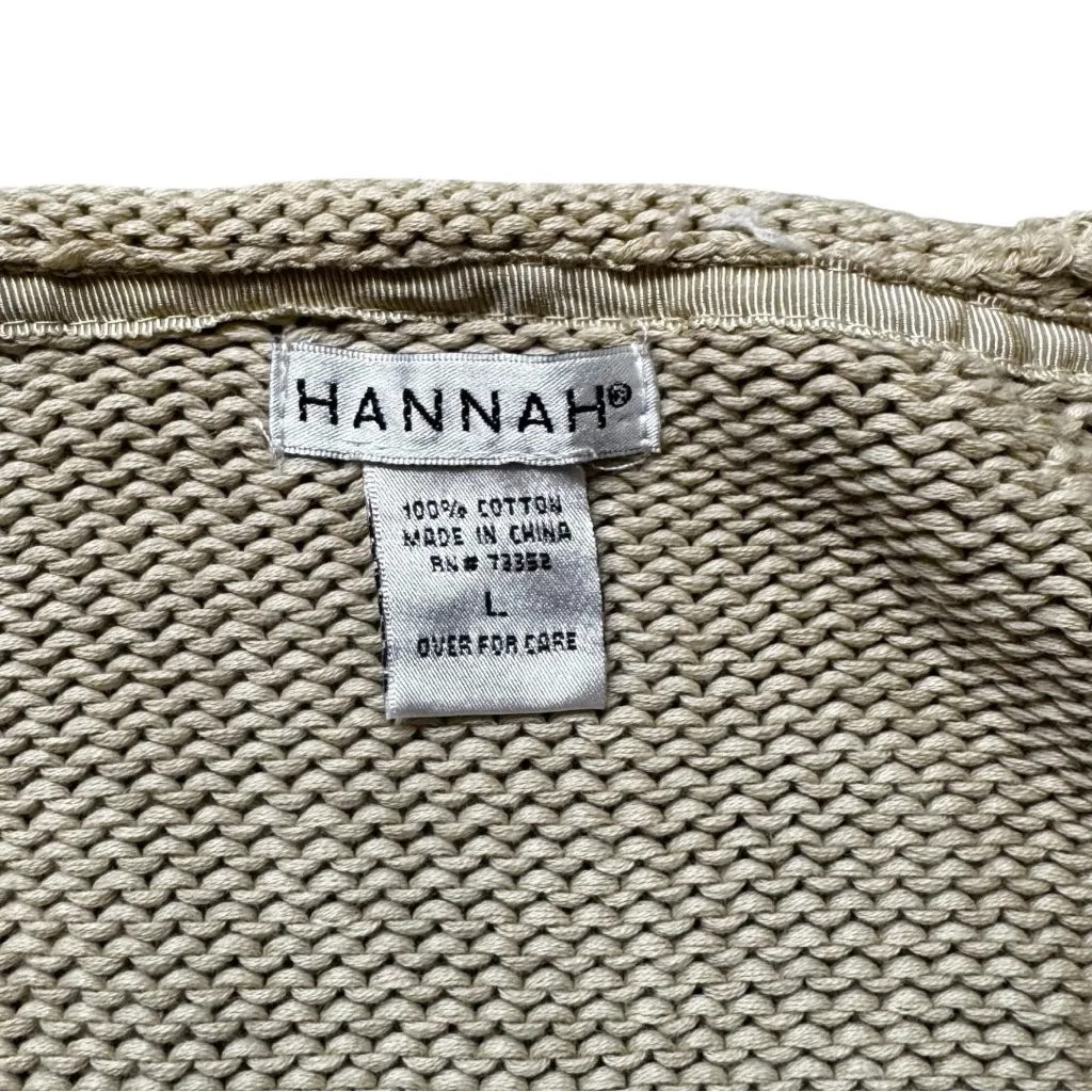Hannah Women’s Button Down Sweater Sz L Size L - Image 4