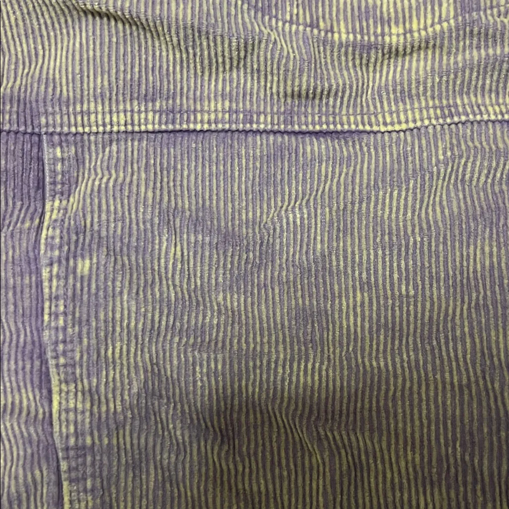 POL Purple Jean Jacket corduroy medium - Image 6