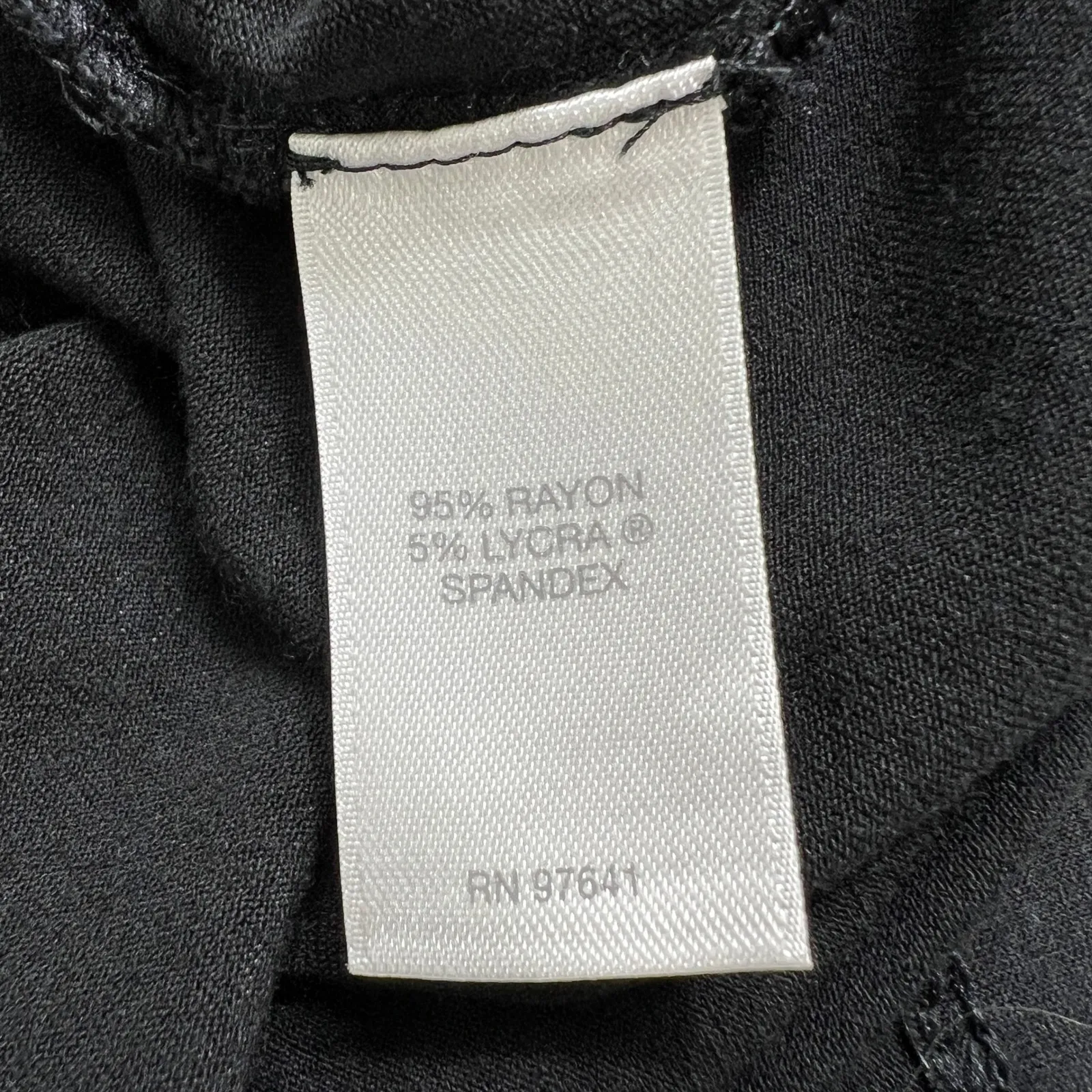 J.Jill Wearever Black Mock Neck‎ Midi Dress Petite Small Stretch Knit Minimalist Size undefined - Image 5