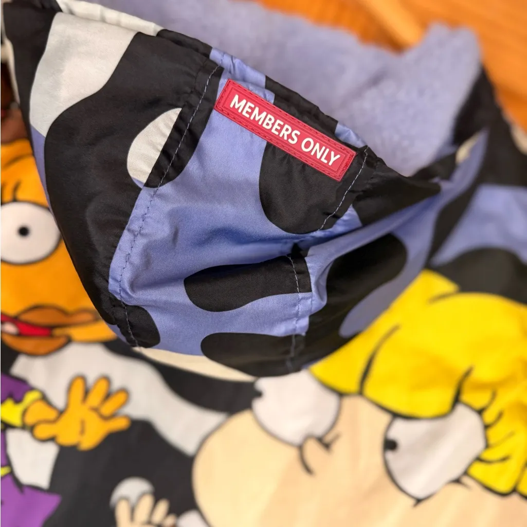 Members Only x Nickelodeon Rugrats Sherpa Jacket Y2K Angelica 90s - Image 6
