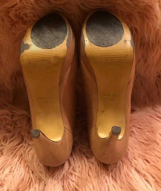 Nine West Tan Platforms - Image 7