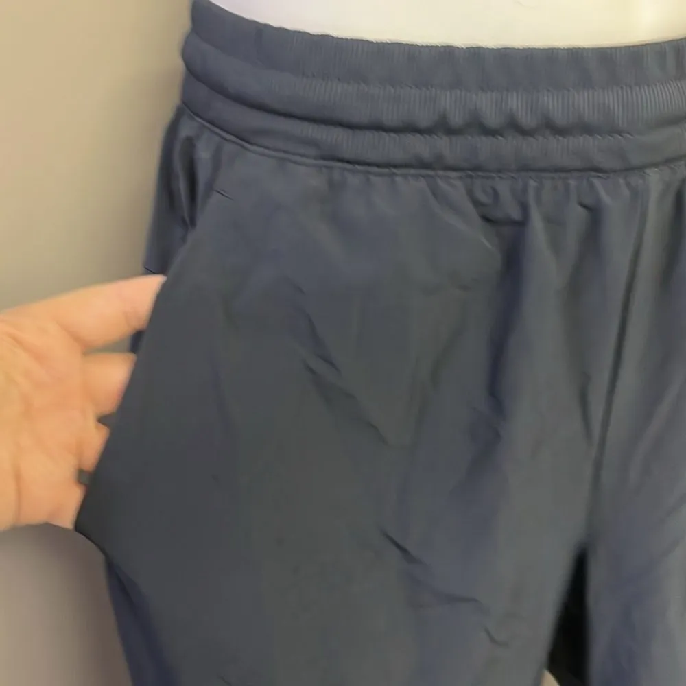 Apana Women’s Slate Blue Pull-On Cargo Joggers Drawstrings Elastic Waist-Medium - Image 6