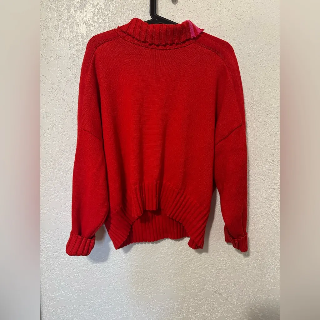 Adidas x Ivy Park Turtleneck Sweater Red Size M - Image 2