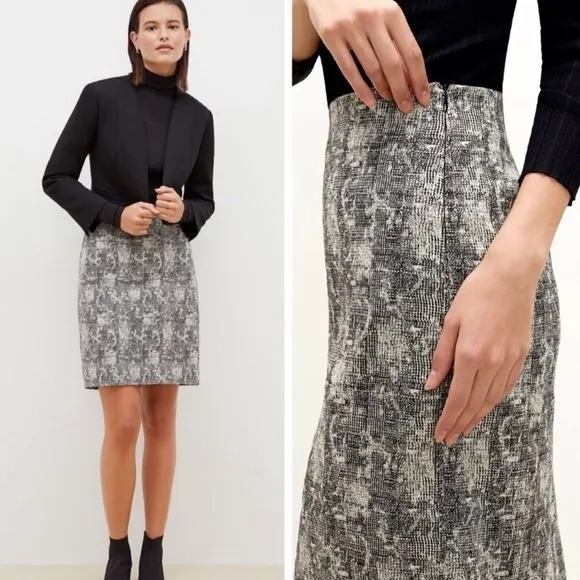 MM Lafleur Noho Skirt in Crackle Print  Women’s Size 8 - Image 2
