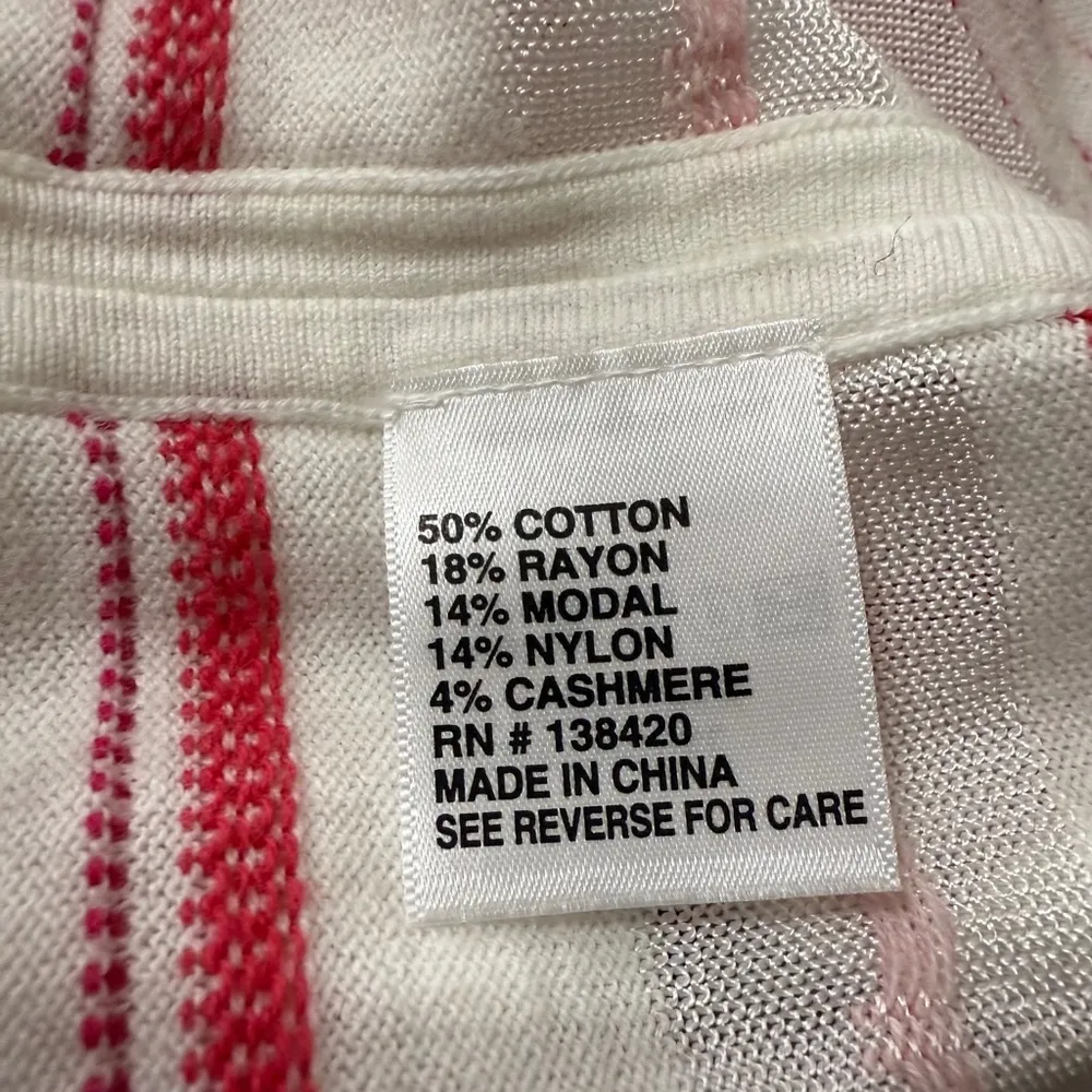 Women's etcetera Blouse, Size L, White & Pink - Image 7