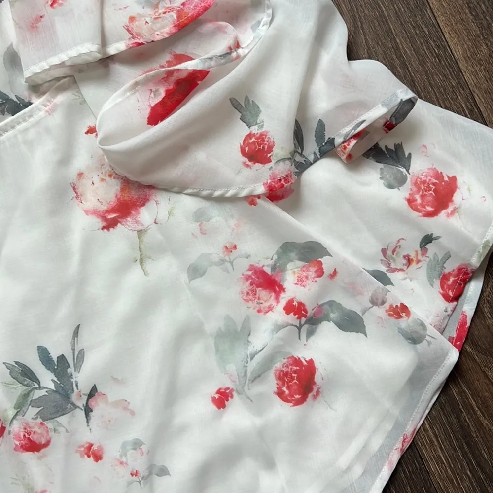 The Jet Set Diaries Isabella Mini Dress in Isabella Floral Print - Image 8