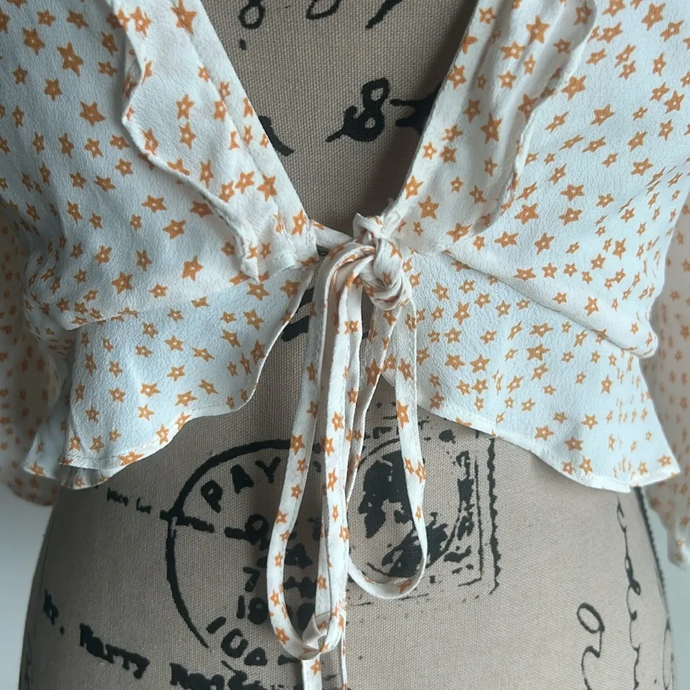 For Love & Lemons Aurora Star Crop Top Size Medium - Image 13