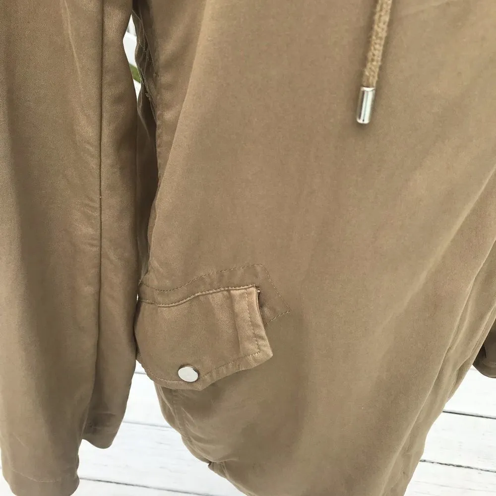 Romeo and Juliet side zip hooded utility jacket. - Image 3