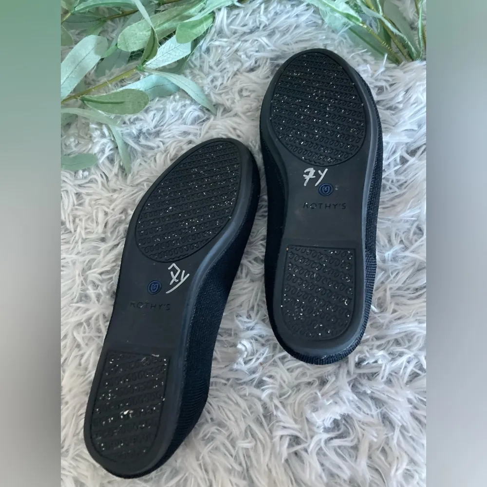 Rothy’s Solid Black Loafers size 7.5 - Image 2