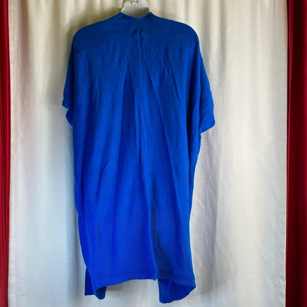 Worthington royal Blue knit Cardigan Large - Image 11